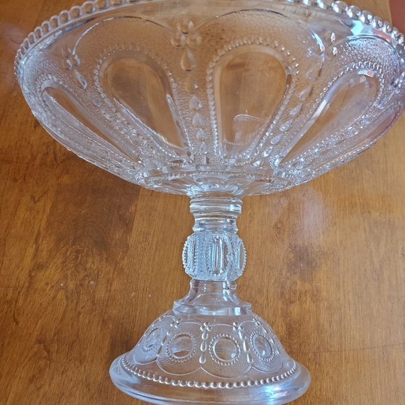 *SOLD* Vintage EAPG Low Standard Compote - U.S Glass - Pattern: Wisconsin - Picture 9 of 9